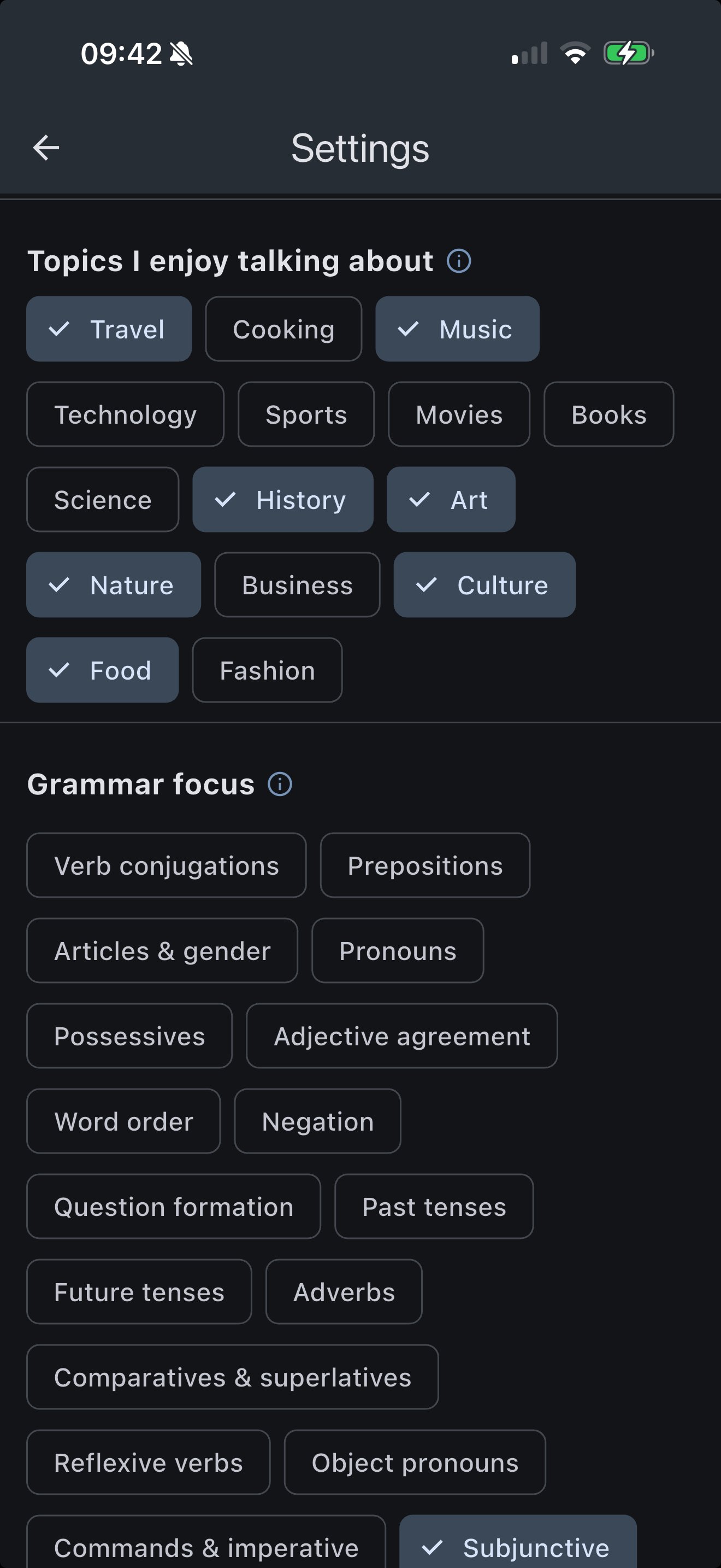 Digamo topics